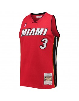 Dwyane Wade Miami Heat Mitchell & Ness Big & Tall Hardwood Classics 2005/06 Swingman Jersey - Red