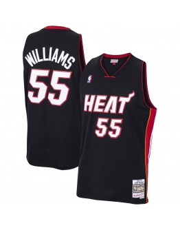 Jason Williams Miami Heat Mitchell & Ness 2005-06 Hardwood Classics Swingman Jersey - Black