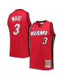 Dwyane Wade Miami Heat Mitchell & Ness Big & Tall Hardwood Classics 2005/06 Swingman Jersey - Red