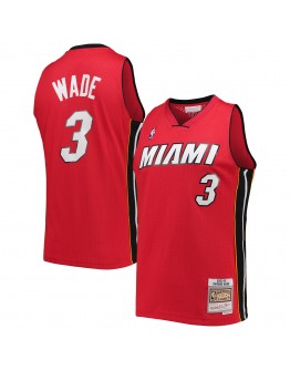 Dwyane Wade Miami Heat Mitchell & Ness Big & Tall Hardwood Classics 2005/06 Swingman Jersey - Red