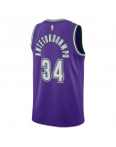 Giannis Antetokounmpo Milwaukee Bucks Nike Swingman Jersey - Classic Edition - Purple