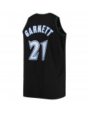 Kevin Garnett Minnesota Timberwolves Mitchell & Ness Big & Tall Hardwood Classics Jersey - Black