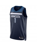 Anthony Edwards Minnesota Timberwolves Nike Unisex Swingman Jersey - Icon Edition - Navy