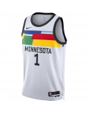 Anthony Edwards Minnesota Timberwolves Nike Unisex 2022/23 Swingman Jersey - City Edition - White