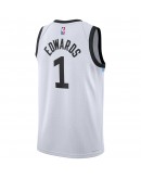 Anthony Edwards Minnesota Timberwolves Nike Unisex 2022/23 Swingman Jersey - City Edition - White