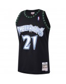 Kevin Garnett Minnesota Timberwolves Mitchell & Ness 1997-98 Hardwood Classics Swingman Player Jersey - Black