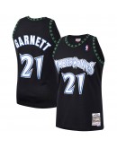 Kevin Garnett Minnesota Timberwolves Mitchell & Ness 1997-98 Hardwood Classics Swingman Player Jersey - Black