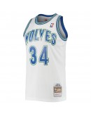 Isaiah Rider Minnesota Timberwolves Mitchell & Ness 1995-96 Hardwood Classics Swingman Jersey - White