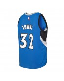 Karl-Anthony Towns Minnesota Timberwolves Mitchell & Ness 2015/16 Swingman Jersey - Blue