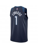 Anthony Edwards Minnesota Timberwolves Nike Unisex Swingman Jersey - Icon Edition - Navy