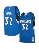 Karl-Anthony Towns Minnesota Timberwolves Mitchell & Ness 2015/16 Swingman Jersey - Blue