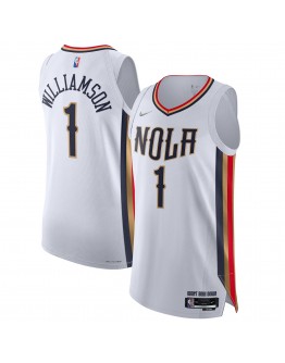 Zion Williamson New Orleans Pelicans Nike 2021/22 Swingman Jersey - City Edition - White