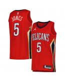 Herbert Jones New Orleans Pelicans Jordan Brand Unisex Swingman Jersey - Statement Edition - Red