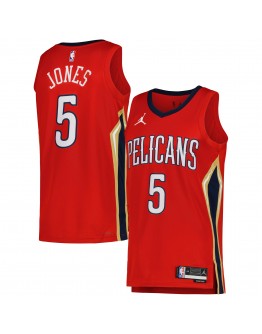 Herbert Jones New Orleans Pelicans Jordan Brand Unisex Swingman Jersey - Statement Edition - Red