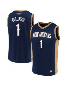 Men's Zion Williamson Navy New Orleans Pelicans Player Jersey