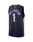 Zion Williamson New Orleans Pelicans Nike 2020/21 Swingman Jersey - Navy - Icon Edition