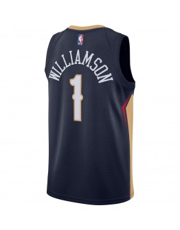 Zion Williamson New Orleans Pelicans Nike 2020/21 Swingman Jersey - Navy - Icon Edition