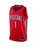 Zion Williamson New Orleans Pelicans Jordan Brand 2020/21 Swingman Jersey - Statement Edition - Red