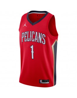 Zion Williamson New Orleans Pelicans Jordan Brand 2020/21 Swingman Jersey - Statement Edition - Red