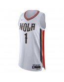 Zion Williamson New Orleans Pelicans Nike 2021/22 Swingman Jersey - City Edition - White