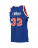 Patrick Ewing New York Knicks Mitchell & Ness Big & Tall Hardwood Classics Jersey - Blue