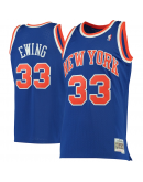 Patrick Ewing New York Knicks Mitchell & Ness 1991-92 Hardwood Classics Swingman Jersey - Blue