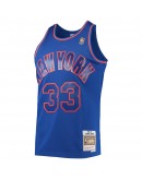 Patrick Ewing New York Knicks Mitchell & Ness 1996-97 Hardwood Classics Swingman Jersey - Blue