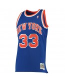 Patrick Ewing New York Knicks Mitchell & Ness 1991-92 Hardwood Classics Swingman Jersey - Blue