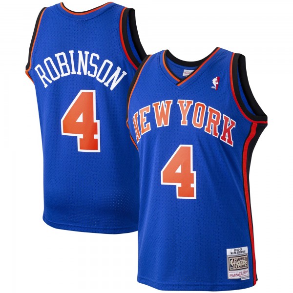 Nate Robinson New York Knicks Mitchell & Ness 2005-06 Hardwood Classics Swingman Player Jersey - Blue