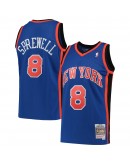 Latrell Sprewell New York Knicks Mitchell & Ness Hardwood Classics 1998-99 Swingman Jersey - Blue