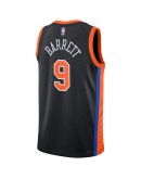 RJ Barrett New York Knicks Nike Unisex 2022/23 Swingman Jersey - City Edition - Black