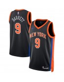 RJ Barrett New York Knicks Nike Unisex 2022/23 Swingman Jersey - City Edition - Black