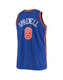 Latrell Sprewell New York Knicks Mitchell & Ness Big & Tall Hardwood Classics Jersey - Blue