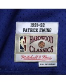 Patrick Ewing New York Knicks Mitchell & Ness 1991-92 Hardwood Classics Swingman Jersey - Blue