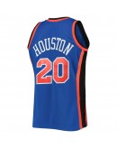 Allan Houston New York Knicks Mitchell & Ness 1998-99 Hardwood Classics Swingman Jersey - Blue