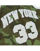 Patrick Ewing New York Knicks Mitchell & Ness Hardwood Classics 1991/92 Ghost Green Swingman Jersey - Camo