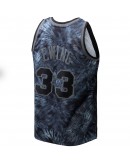 Patrick Ewing New York Knicks Mitchell & Ness Hardwood Classics 1991/92 Tie-Dye Swingman Jersey - Black