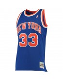 Patrick Ewing New York Knicks Mitchell & Ness Big & Tall Hardwood Classics Jersey - Blue