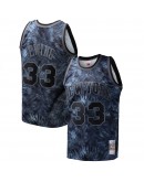 Patrick Ewing New York Knicks Mitchell & Ness Hardwood Classics 1991/92 Tie-Dye Swingman Jersey - Black