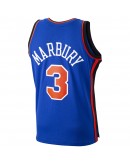 Stephon Marbury New York Knicks Mitchell & Ness 2005-06 Hardwood Classics Swingman Player Jersey - Blue