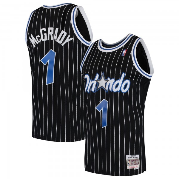 Tracy McGrady Orlando Magic Mitchell & Ness 2003-04 Hardwood Classics Swingman Jersey - Black