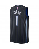 Jonathan Isaac Orlando Magic Nike 2020/21 Swingman Jersey - Black - Icon Edition