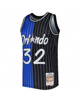 Shaquille O'Neal Orlando Magic Mitchell & Ness Hardwood Classics 1994/95 Split Swingman Jersey - Blue/Black