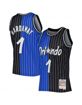 Penny Hardaway Orlando Magic Mitchell & Ness Hardwood Classics 1994/95 Split Swingman Jersey - Blue/Black