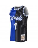 Tracy McGrady Orlando Magic Mitchell & Ness Hardwood Classics 2003/04 Split Swingman Jersey - Blue/Black