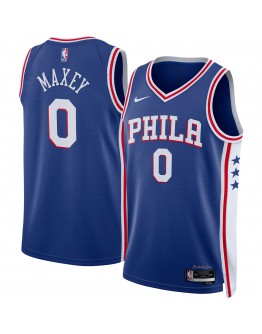 Tyrese Maxey Philadelphia 76ers Nike Unisex Swingman Jersey - Icon Edition - Royal