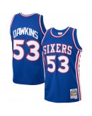 Darryl Dawkins Philadelphia 76ers Mitchell & Ness 1976-77 Hardwood Classics Swingman Player Jersey - Royal