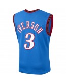 Allen Iverson Philadelphia 76ers Mitchell & Ness Hardwood Classics 2000-01 Swingman Jersey - Royal