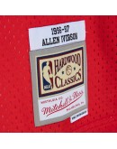 Allen Iverson Philadelphia 76ers Mitchell & Ness 1996/97 Hardwood Classics Fadeaway Swingman Player Jersey - Red/Royal