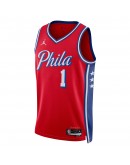 James Harden Philadelphia 76ers Jordan Brand Unisex Swingman Jersey - Statement Edition - Red